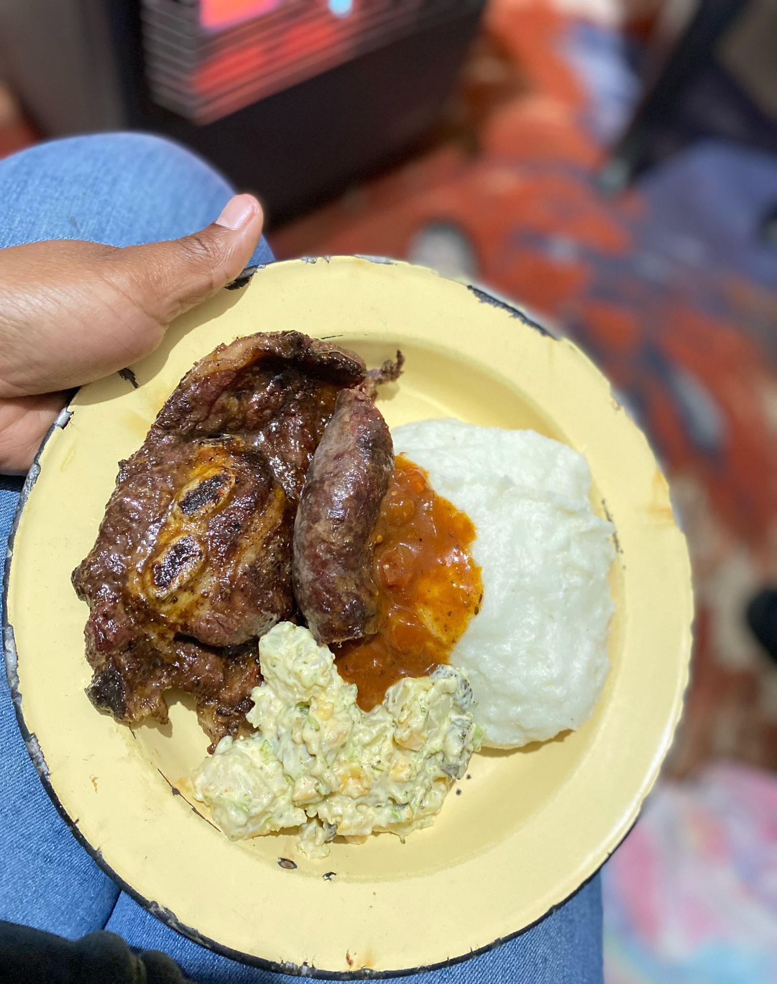 Mbhele's Kitchen food post on Instagram